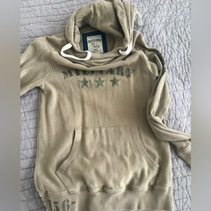 Military hoodie Angelo Litrico Green Size Small